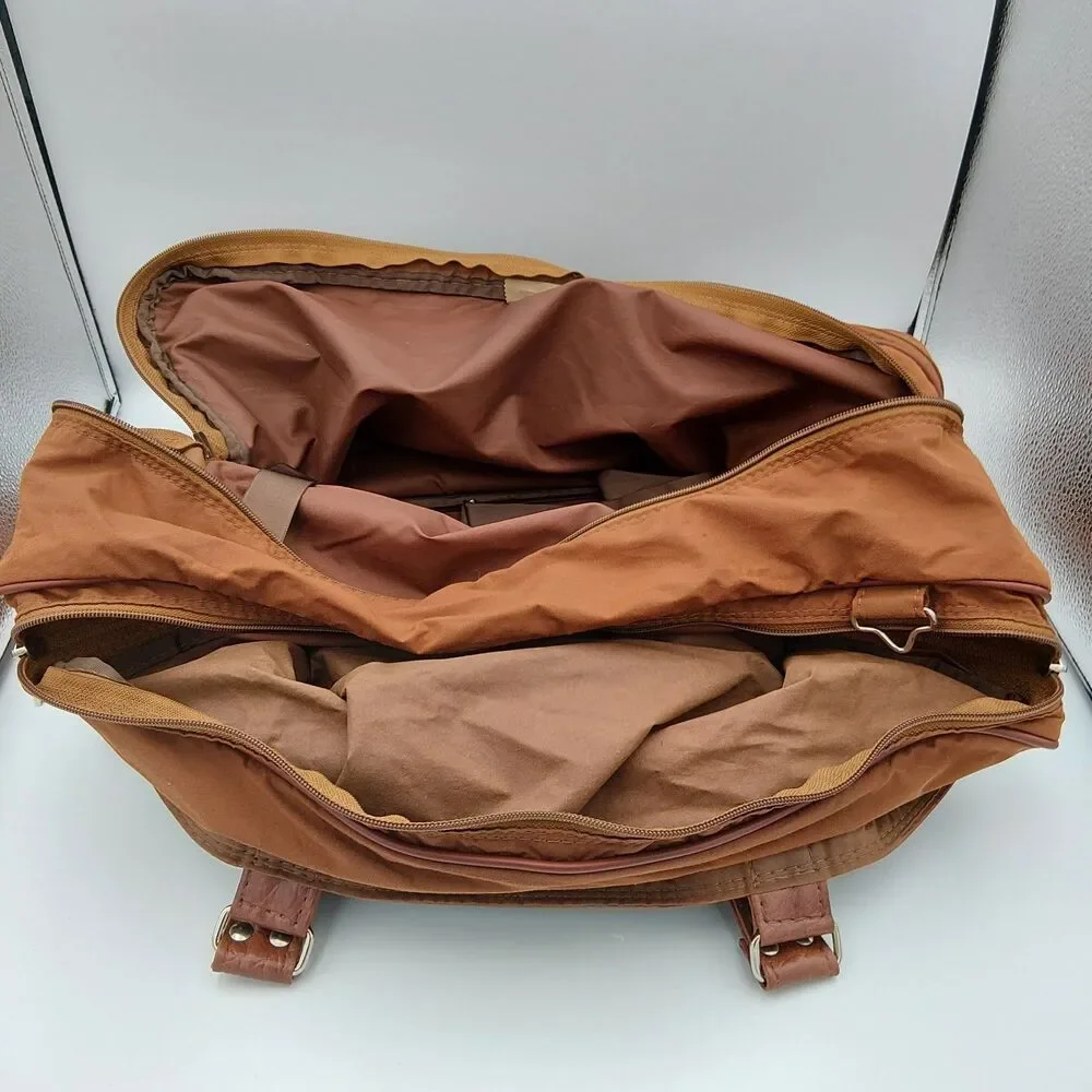 Samsonite Silhouette Vintage Weekender Travel Bag-Brown-1970/80 Classic Carry-on